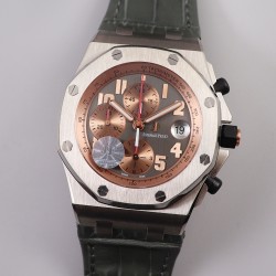 Audemars Piguet-Royal Oak Offshore 26170ST 42mm SS/LE Grey/RG Dial JF A7750