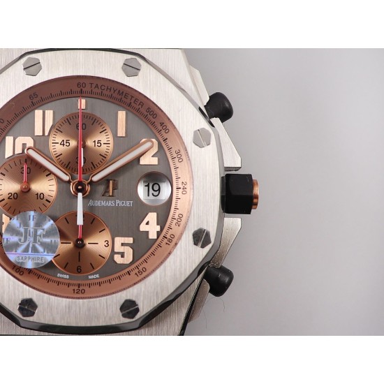Audemars Piguet-Royal Oak Offshore 26170ST 42mm SS/LE Grey/RG Dial JF A7750