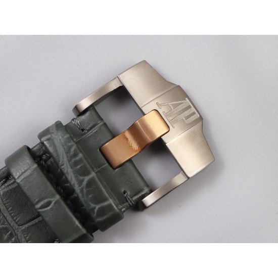 Audemars Piguet-Royal Oak Offshore 26170ST 42mm SS/LE Grey/RG Dial JF A7750