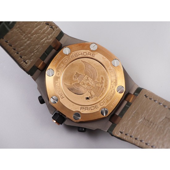 Audemars Piguet-Royal Oak Offshore 26170ST 42mm SS/LE Grey/RG Dial JF A7750