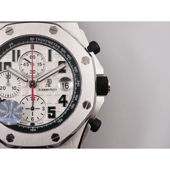 Audemars Piguet-Royal Oak Offshore 26170ST 42mm SS/LE White Dial JF A7750