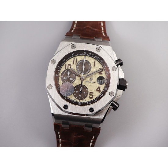 Audemars Piguet-Royal Oak Offshore 26470ST 42mm SS/LE Cream Dial JF A7750