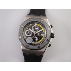 Audemars Piguet-Royal Oak Offshore 26400IO 44mm SS/RU Black/Black JF A3126