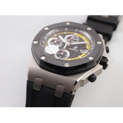 Audemars Piguet-Royal Oak Offshore 26400IO 44mm SS/RU Black/Black JF A3126