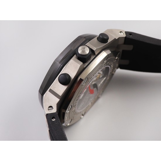 Audemars Piguet-Royal Oak Offshore 26400IO 44mm SS/RU Black/Black JF A3126