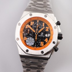 Audemars Piguet-Royal Oak Offshore 42mm SS/SS Black/Org JF A7750