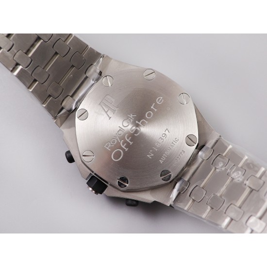 Audemars Piguet-Royal Oak Offshore 42mm SS/SS Black/Org JF A7750