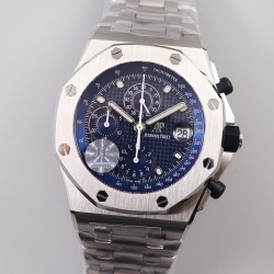Audemars Piguet-Royal Oak Offshore 26237ST 42mm SS/SS Blue Dial JF A7750