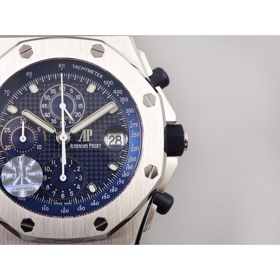 Audemars Piguet-Royal Oak Offshore 26237ST 42mm SS/SS Blue Dial JF A7750
