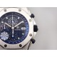 Audemars Piguet-Royal Oak Offshore 26237ST 42mm SS/SS Blue Dial JF A7750