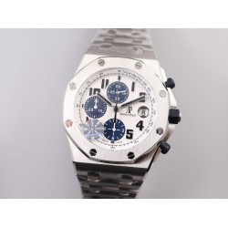 Audemars Piguet-Royal Oak Offshore 26170ST 42mm SS/SS White Dial JF A7750