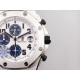 Audemars Piguet-Royal Oak Offshore 26170ST 42mm SS/SS White Dial JF A7750