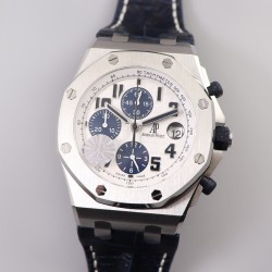 Audemars Piguet-Royal Oak Offshore 26170ST 42mm SS/Le White Dial JF A7750