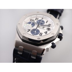 Audemars Piguet-Royal Oak Offshore 26170ST 42mm SS/Le White Dial JF A7750
