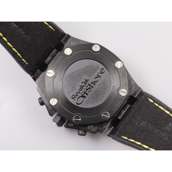 Audemars Piguet-Royal Oak Offshore 42mm Cer/LE Black/Yellow JF A7750