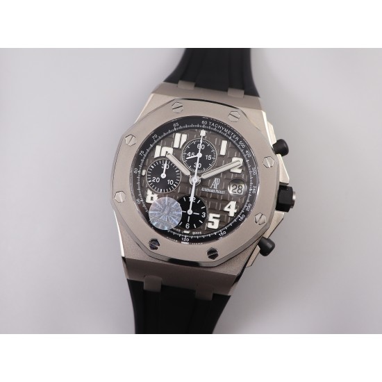 Audemars Piguet-Royal Oak Offshore 26470ST 42mm Ti/Ru Grey Dial JF A7750