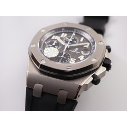 Audemars Piguet-Royal Oak Offshore 26470ST 42mm Ti/Ru Grey Dial JF A7750
