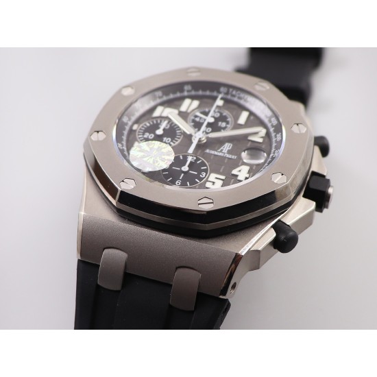 Audemars Piguet-Royal Oak Offshore 26470ST 42mm Ti/Ru Grey Dial JF A7750
