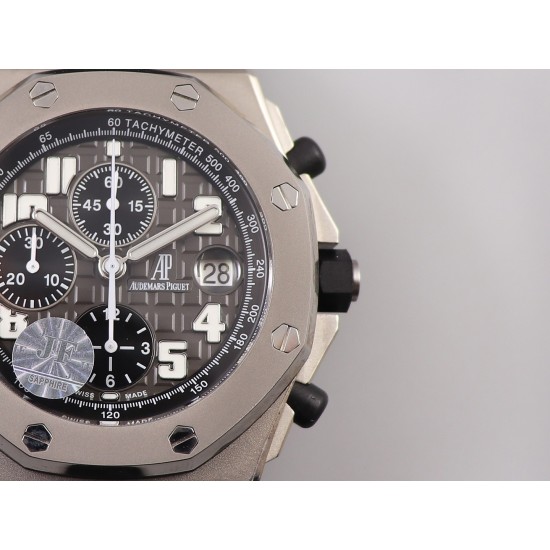 Audemars Piguet-Royal Oak Offshore 26470ST 42mm Ti/Ru Grey Dial JF A7750