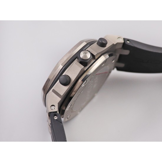 Audemars Piguet-Royal Oak Offshore 26470ST 42mm Ti/Ru Grey Dial JF A7750