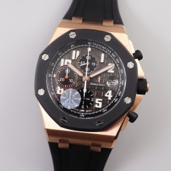 Audemars Piguet-Royal Oak Offshore 25940OK 42mm RG/RU Grey/Blk JF A7750