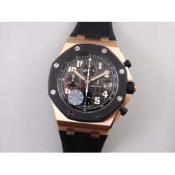 Audemars Piguet-Royal Oak Offshore 25940OK 42mm RG/RU Grey/Blk JF A7750