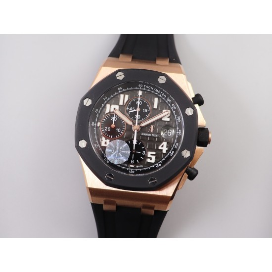 Audemars Piguet-Royal Oak Offshore 25940OK 42mm RG/RU Grey/Blk JF A7750