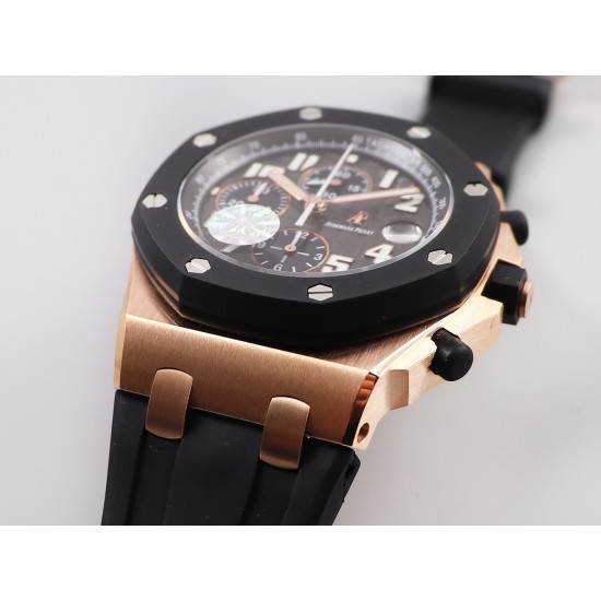 Audemars Piguet-Royal Oak Offshore 25940OK 42mm RG/RU Grey/Blk JF A7750