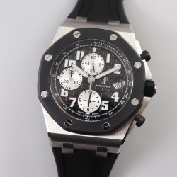 Audemars Piguet-Royal Oak Offshore 26170ST 42mm SS/RU Black Dial JF A7750