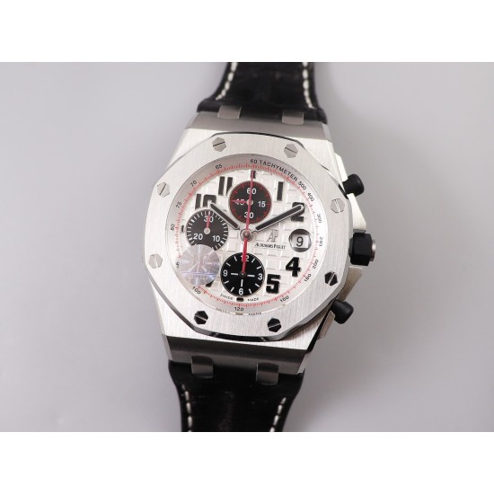 Audemars Piguet-Royal Oak Offshore 26170ST 42mm SS/LE White Dial JF A7750