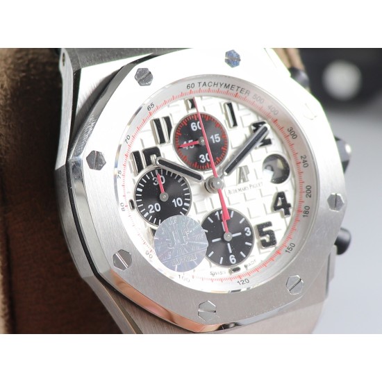 Audemars Piguet-Royal Oak Offshore 26170ST 42mm SS/LE White Dial JF A7750