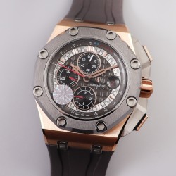 Audemars Piguet-Royal Oak Offshore 44mm Michael Schumacher RG/RU Grey/Black JJF A3126
