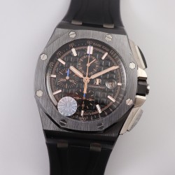 Audemars Piguet-Royal Oak Offshore 44mm CER/RU Blk/Stk JF A3126