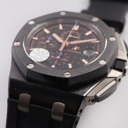 Audemars Piguet-Royal Oak Offshore 44mm CER/RU Blk/Stk JF A3126