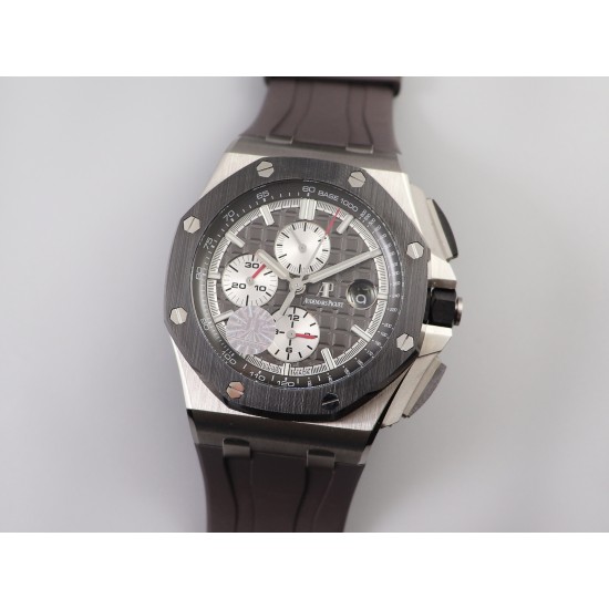 Audemars Piguet-Royal Oak Offshore 44mm CER/RU Grey/White STK JF A3126