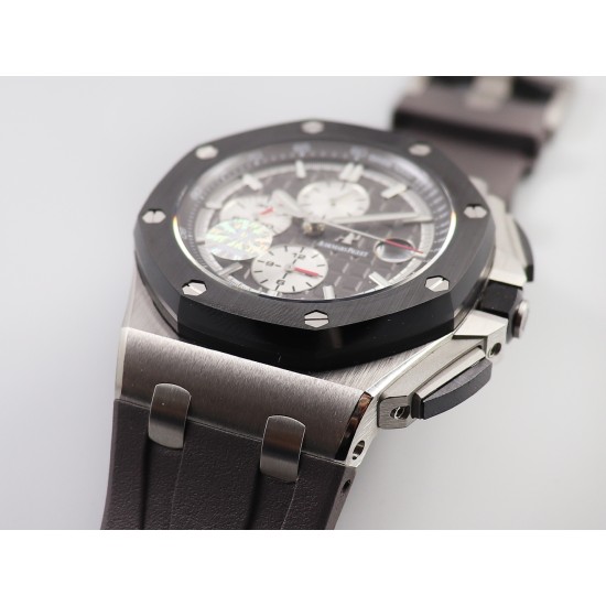 Audemars Piguet-Royal Oak Offshore 44mm CER/RU Grey/White STK JF A3126