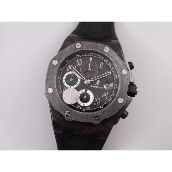 Audemars Piguet-Royal Oak Offshore 42mm Cer/RU Grey/Green JF A3126