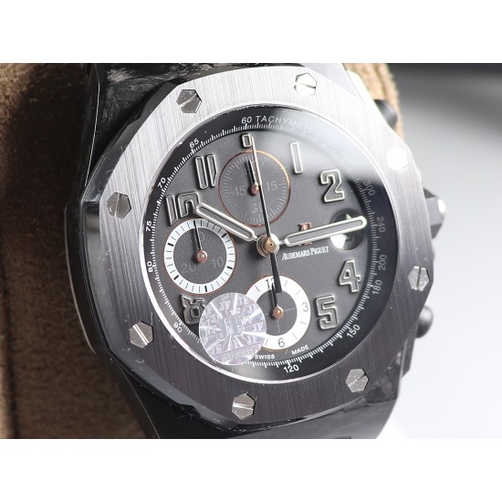 Audemars Piguet-Royal Oak Offshore 42mm Cer/RU Grey/Green JF A3126