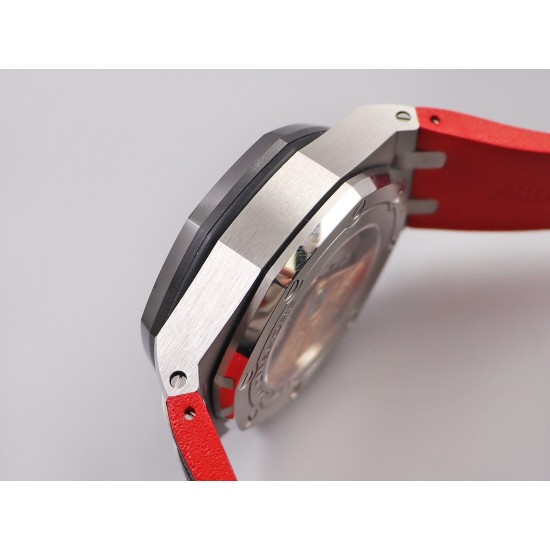 Audemars Piguet-Royal Oak Offshore 26402CE 44mm Cer/RU Black Dial JF A7750