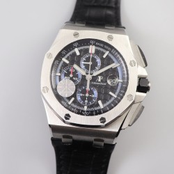 Audemars Piguet-Royal Oak Offshore 44mm SS/LE Black/Stk JF A3126
