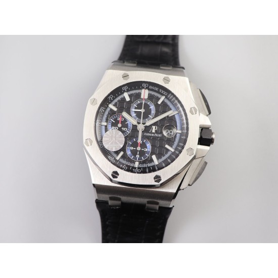 Audemars Piguet-Royal Oak Offshore 44mm SS/LE Black/Stk JF A3126