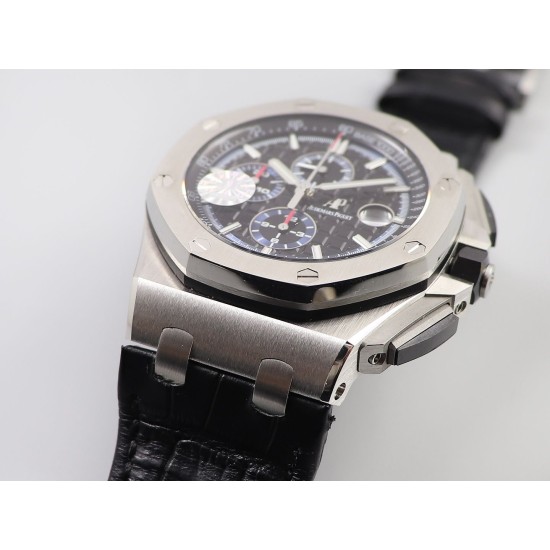 Audemars Piguet-Royal Oak Offshore 44mm SS/LE Black/Stk JF A3126