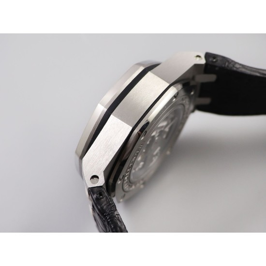 Audemars Piguet-Royal Oak Offshore 44mm SS/LE Black/Stk JF A3126