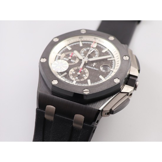 Audemars Piguet-Royal Oak Offshore 26405CE 44mm Cer/RU Grey Dial JF A7750