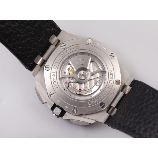 Audemars Piguet-Royal Oak Offshore 26405CE 44mm Cer/RU Grey Dial JF A7750