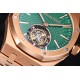 Audemars Piguet-Royal Oak Tourbillon 41mm YG/YG Green/Stk R8F V2 Flying Tourb