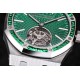 Audemars Piguet-Royal Oak Tourbillon Dia 41mm SS/SS Green/Stk R8F V2 Flying Tourb