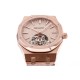 Audemars Piguet-Royal Oak Extra Thin Tourb RG/RG Rose JF Flying Tourb