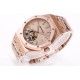 Audemars Piguet-Royal Oak Extra Thin Tourb RG/RG Rose JF Flying Tourb