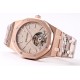 Audemars Piguet-Royal Oak Extra Thin Tourb RG/RG Rose JF Flying Tourb
